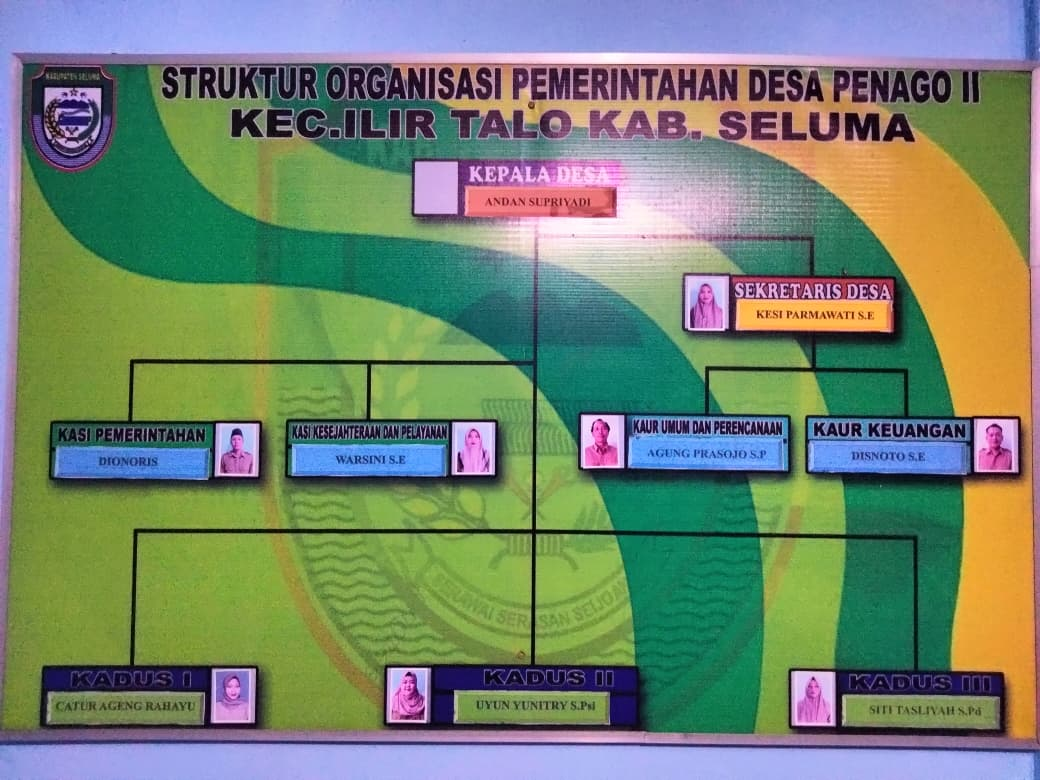 Struktur Organisasi Pemerintahan Desa